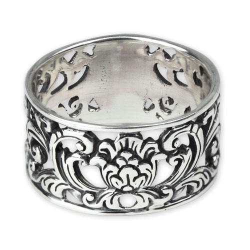 Silberring mit Ornamenten - vergleichen und g&uuml;nstig kaufen